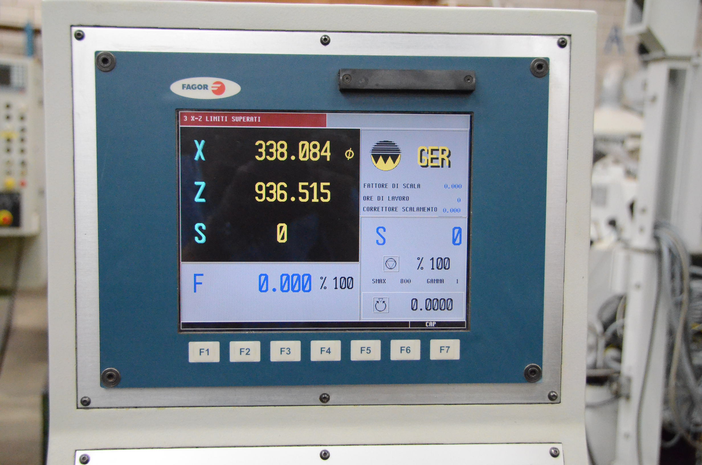 Usado Rectificadora Cilindrica GER CU 1000-CNC #4622