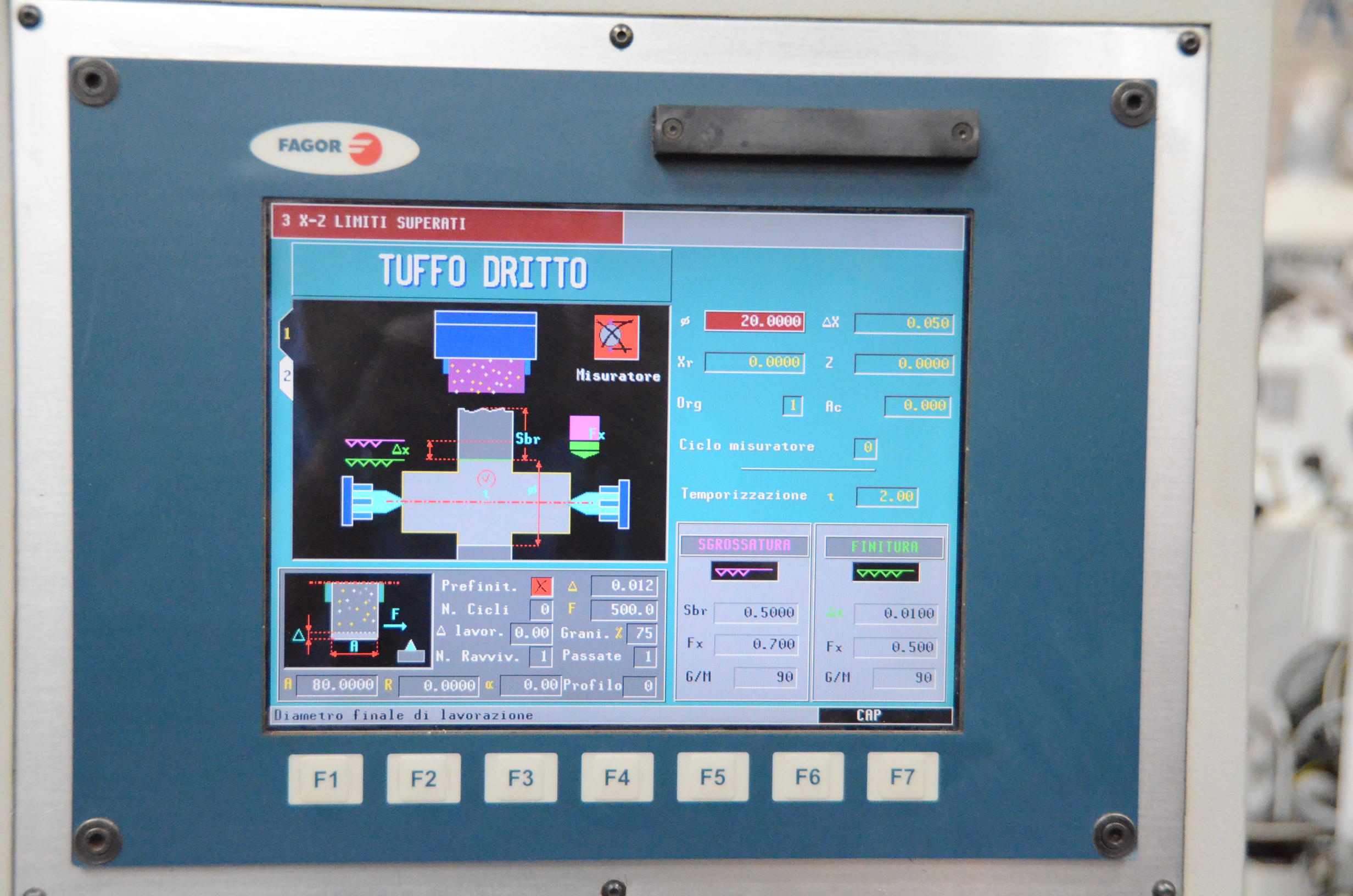 Usado Rectificadora Cilindrica GER CU 1000-CNC #4622