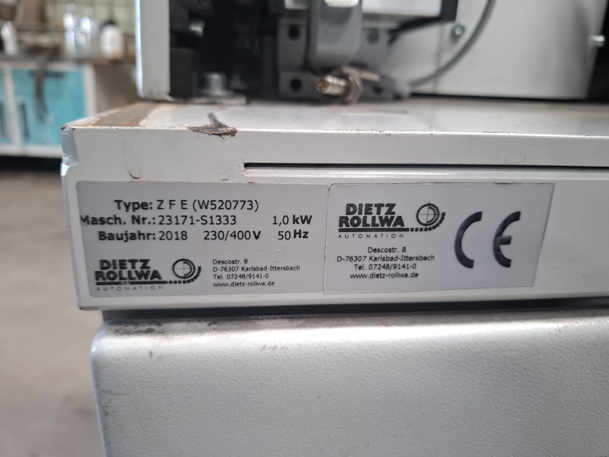 Usado Alimentador vibratorio DIETZ ROLLWA Z F E (W520773) #V-1