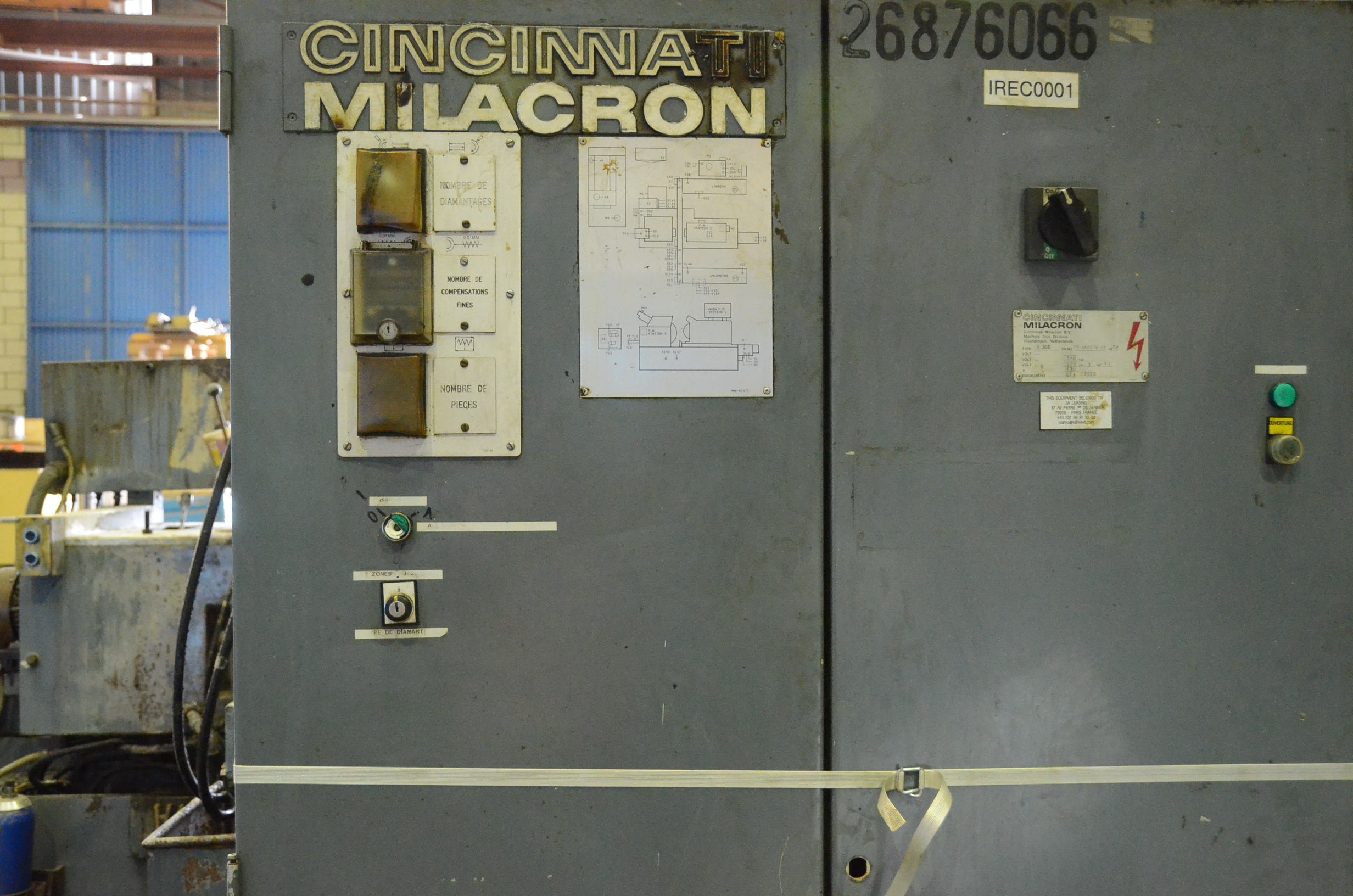 Usado Rectificadora sin centros CINCINNATI 3 300 #4554