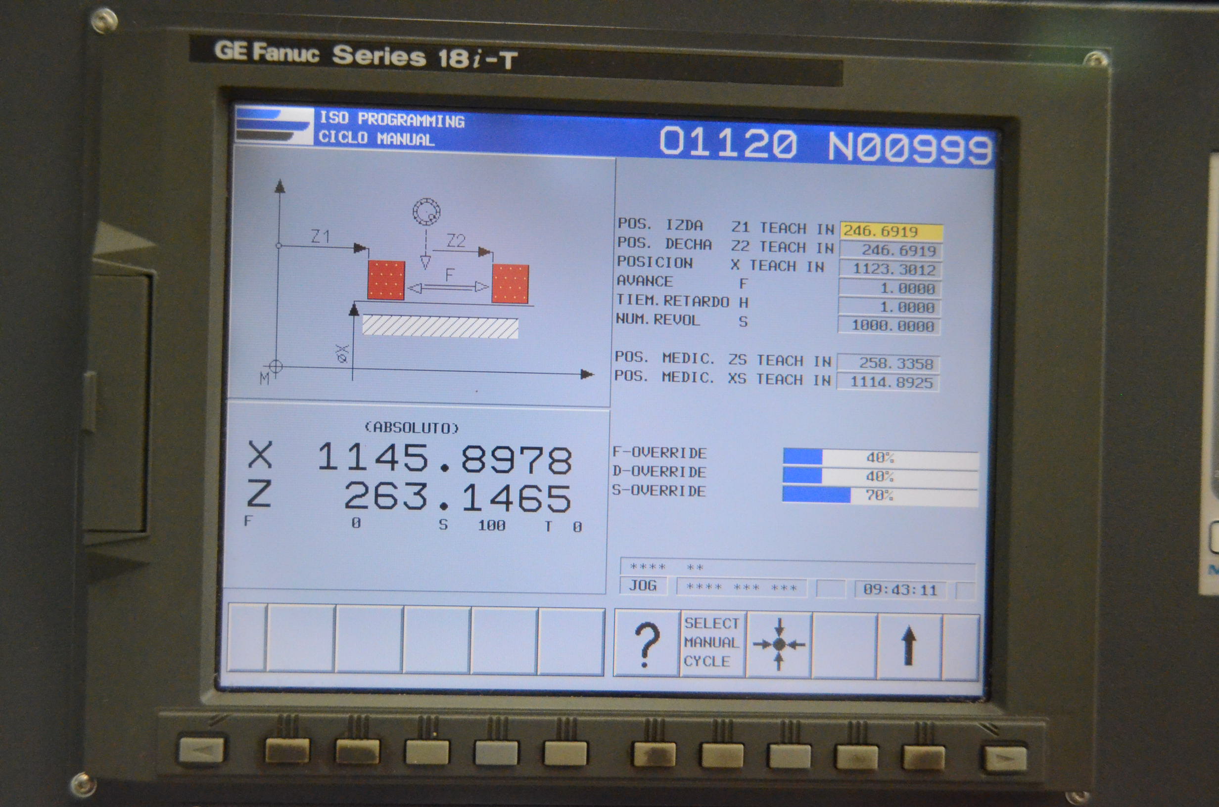 Usado Rectificadora Cilíndrica KELLENBERGER KEL-VISION RS 125/430 #4585