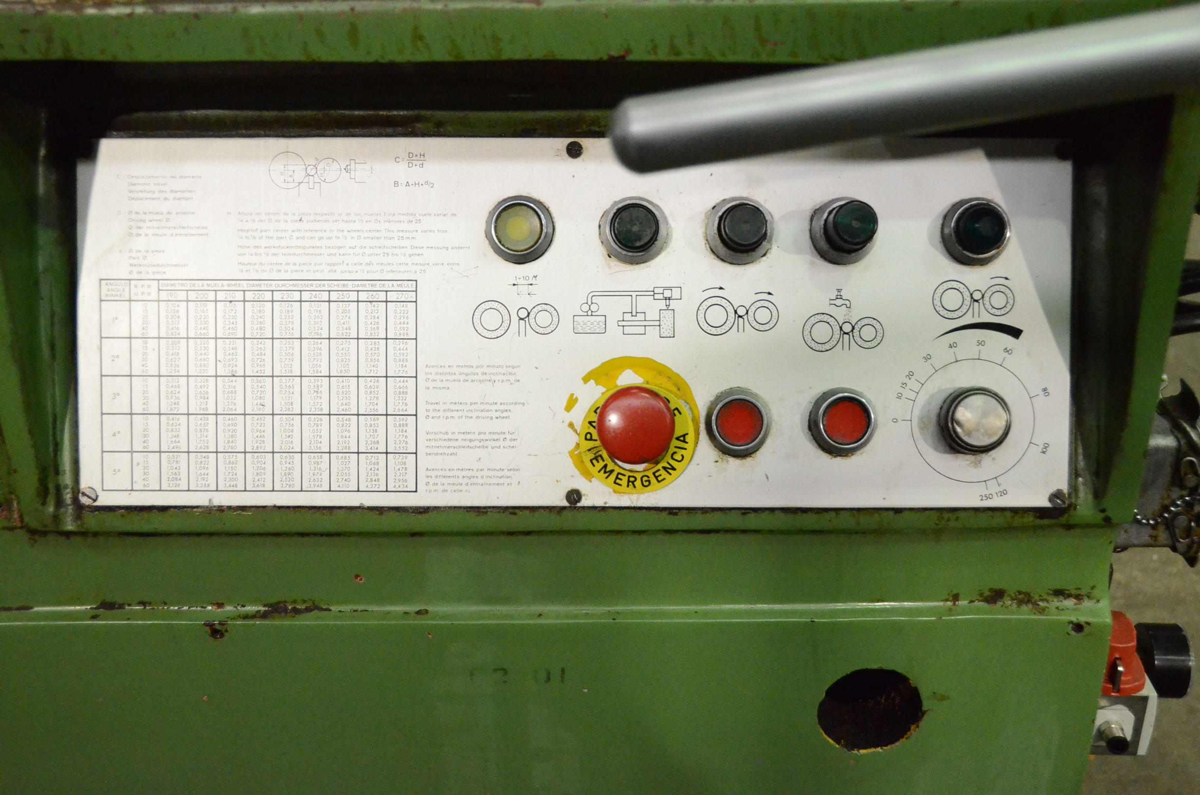 Usado Rectificadora sin centros ESTARTA 320 #4594