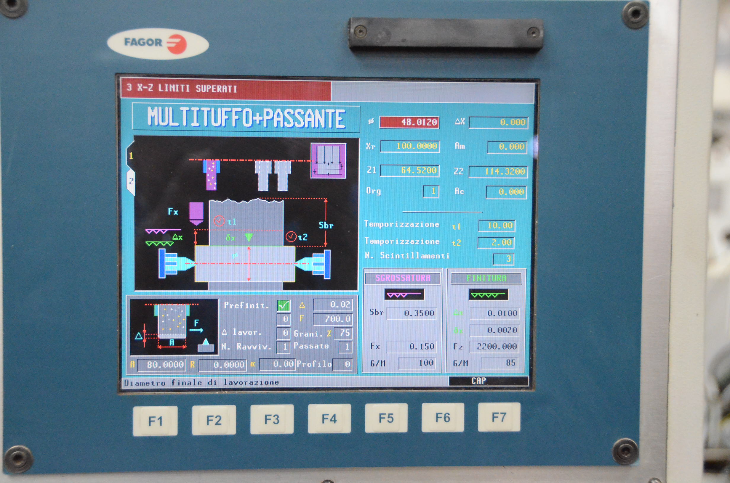 Usado Rectificadora Cilindrica GER CU 1000-CNC #4622