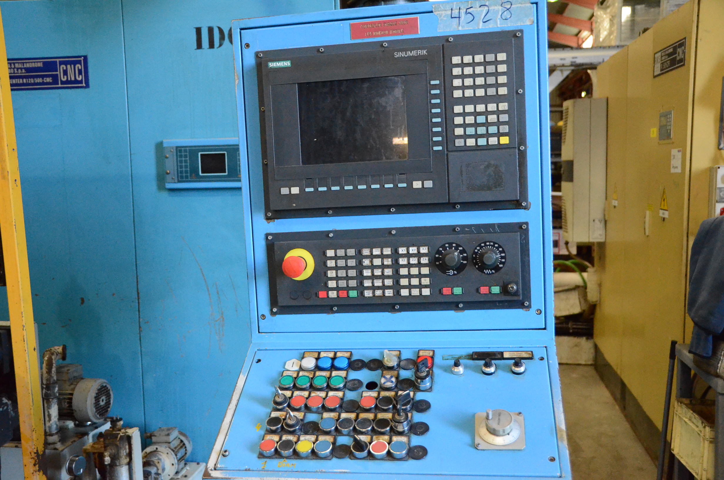 Usado Rectificadora sin Centros BOCCA MALANDRONE R120/500 #4528