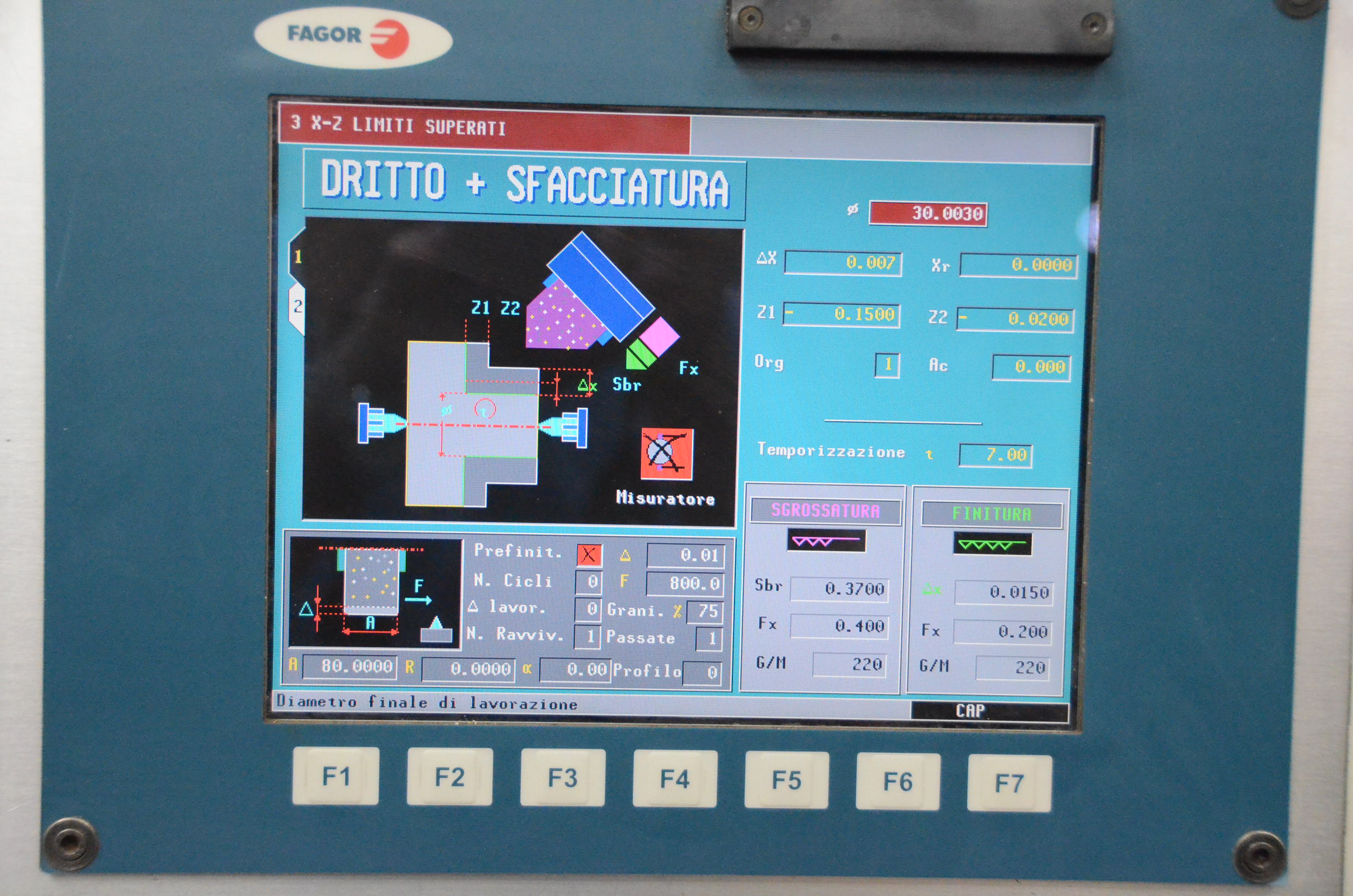 Usado Rectificadora Cilindrica GER CU 1000-CNC #4622