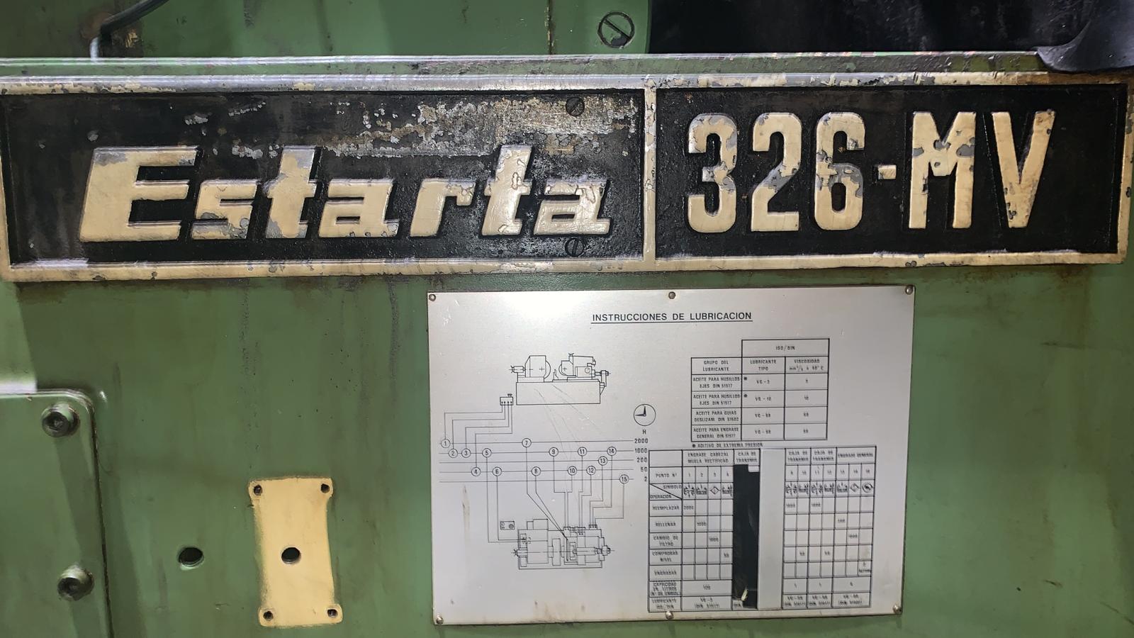 Usado Rectificadora sin Centros ESTARTA 326