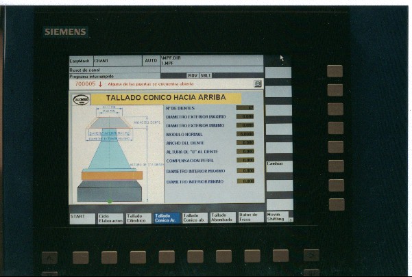 Usado Talladoras de Fresa Madre PFAUTER PA 210 CNC #4489