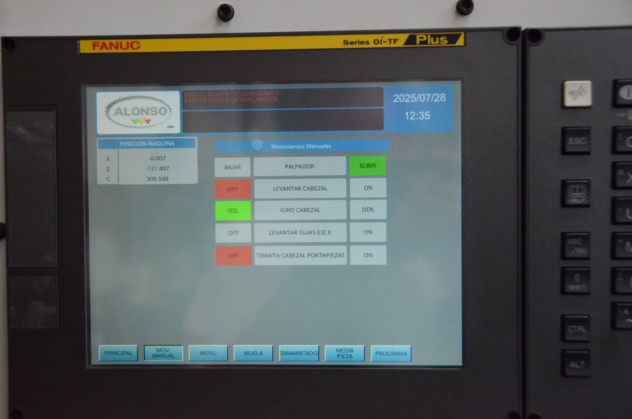 Usado Rectificadora Cilíndrica STUDER Favorit S35 #4571