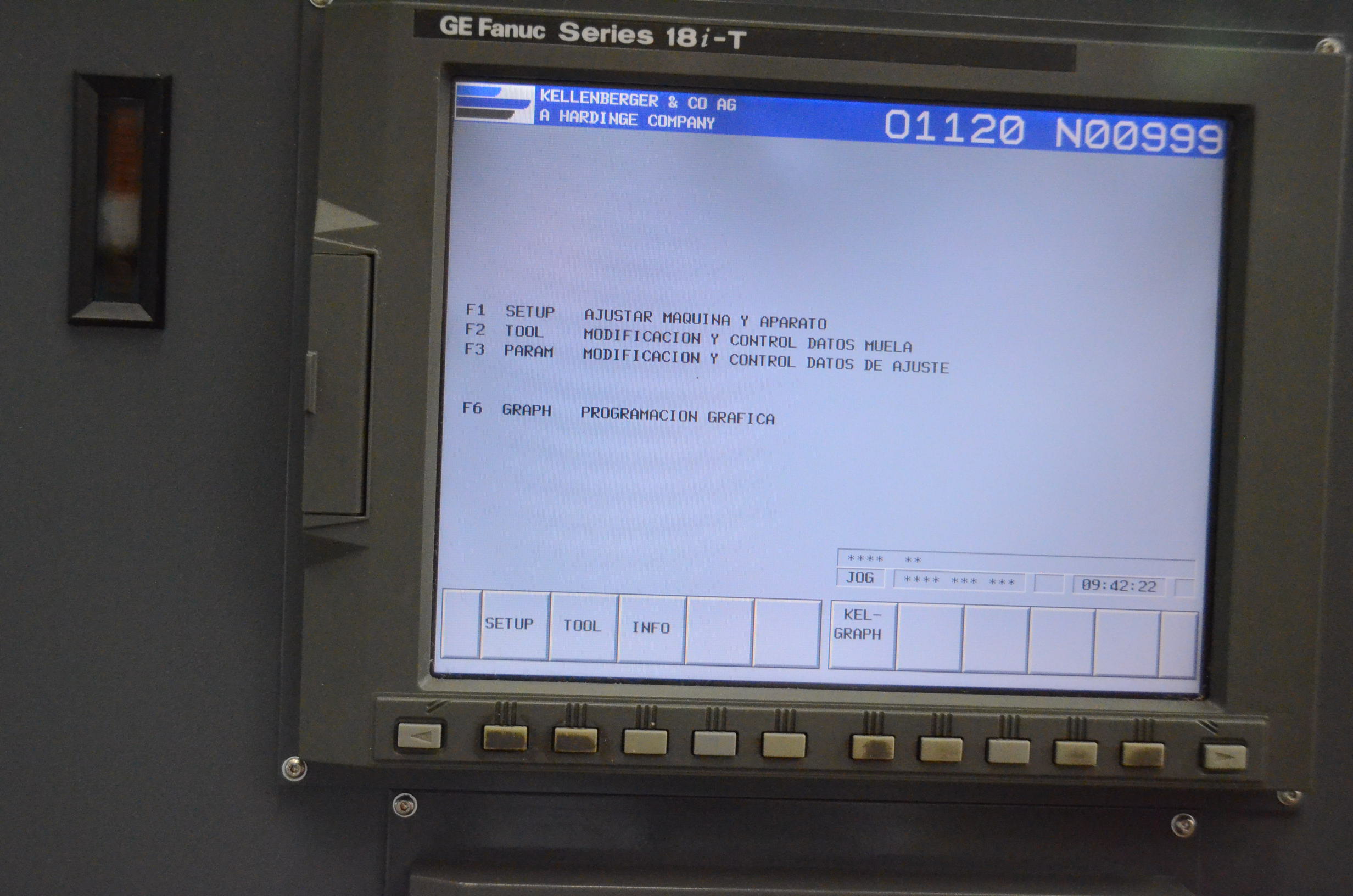 Usado Rectificadora Cilíndrica KELLENBERGER KEL-VISION RS 125/430 #4585