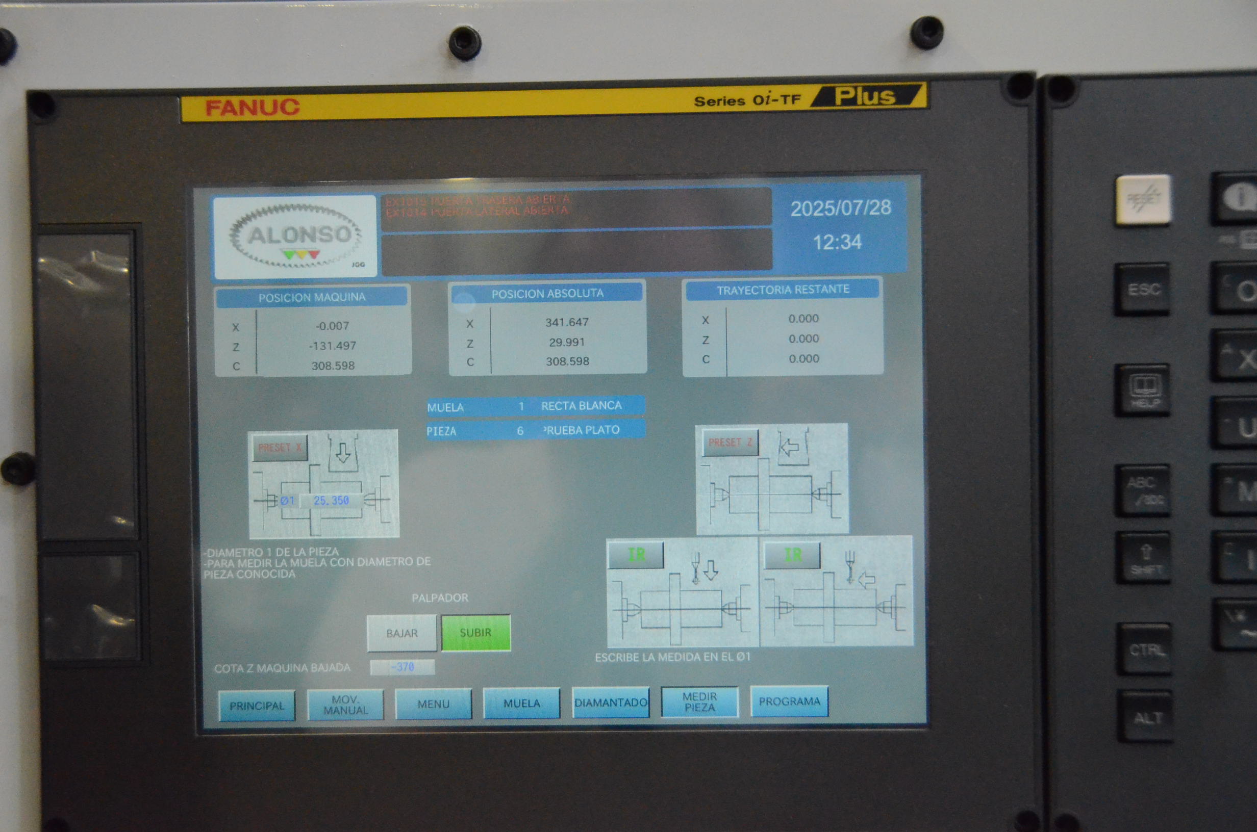 Usado Rectificadora Cilíndrica STUDER Favorit S35 #4571