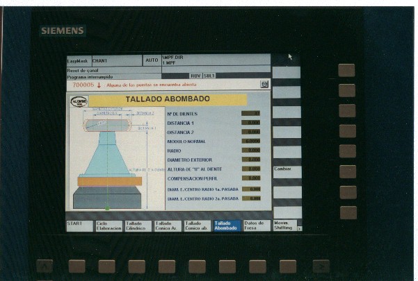 Usado Talladoras de Fresa Madre PFAUTER PA 210 CNC #4489