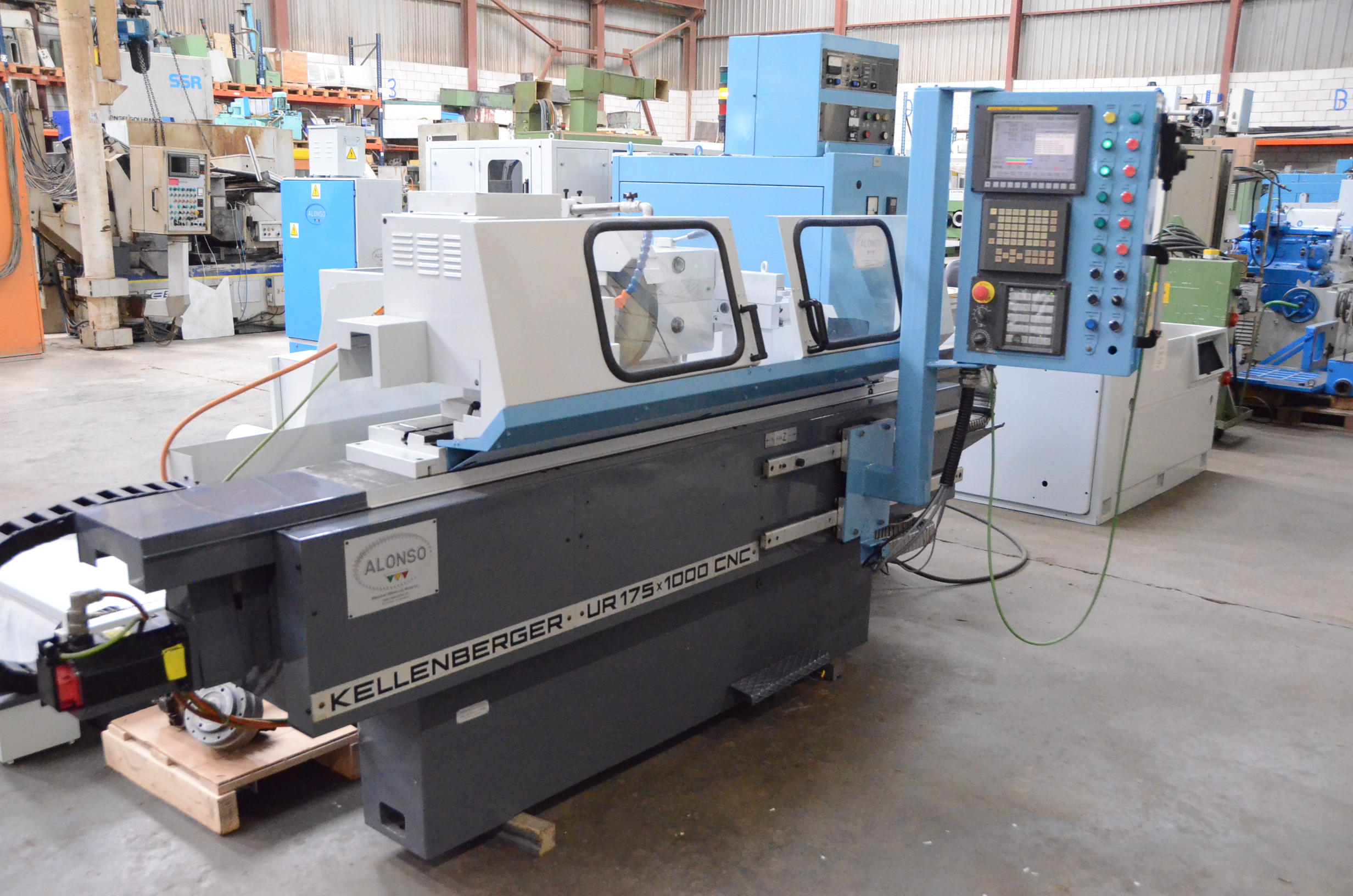 Usado Rectificadora Cilíndrica KELLENBERGER UR 175x1000 #4583