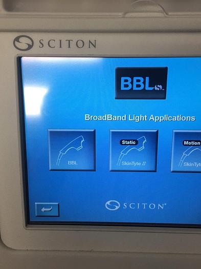 Used 2012 Sciton BBLs w/ Skin Tyte II Module W/ all BBL accessories