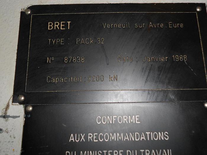 Gebraucht DUBBELKOLOM EXCENTERPERS BRET