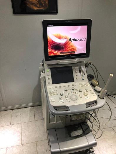 Gebraucht Toshiba Aplio 300 Ultraschallsystem mit 3 Sonden