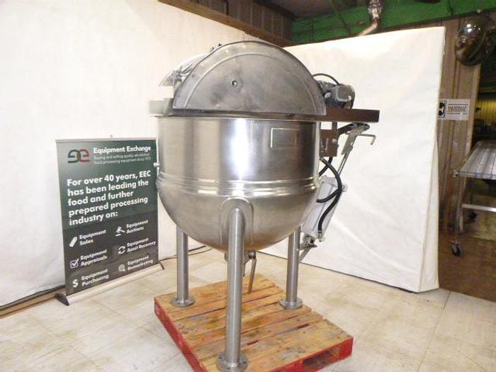 Used Lee Industries Kettle w/Dual Motion Scrape Surface Agitation; Md#150D9MT; Built 2015
