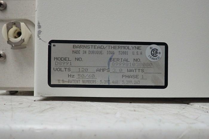 Used Barnstead Thermolyne D8991 Nanopure Infinity Ultrapure Water System