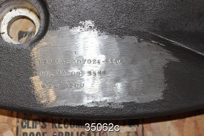 Unused Beloit D54 Shark Pulper Rotor, 6-Vane Unused #35062