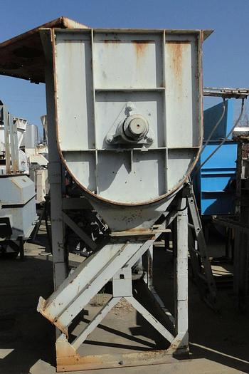 Used Mixer, Ribbon, 50 CF, Carbon Steel, 25 HP, Double Ribbon #S738431