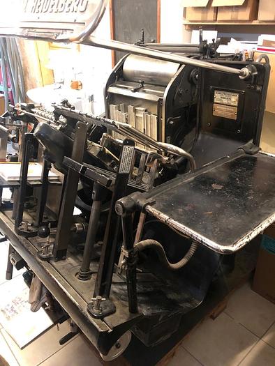 Used 1960 Heidelberg Tiegel