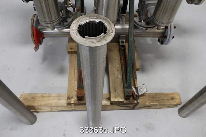 Used Ronningen Petter SS84-203-BW-MX-AUTO 3-Bank Canister Filter #33363