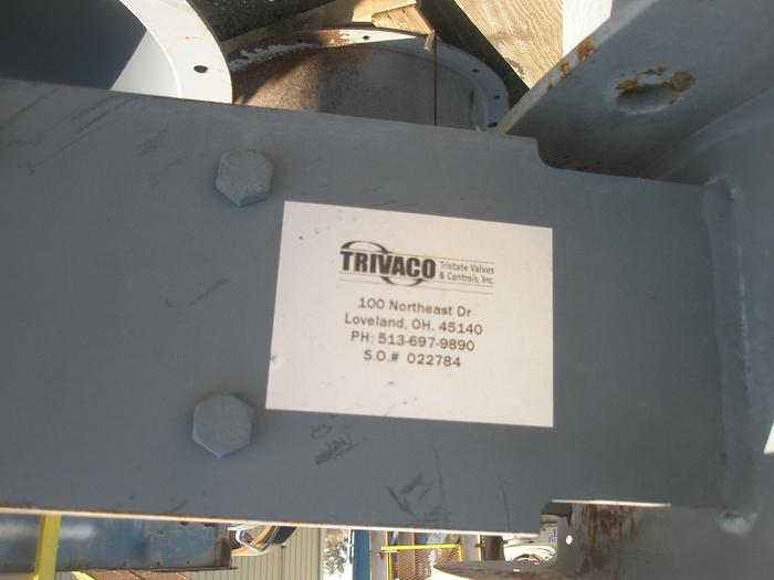 Used Valve, Butterfly, 36", C/st, Trivaco, (2) #C738103