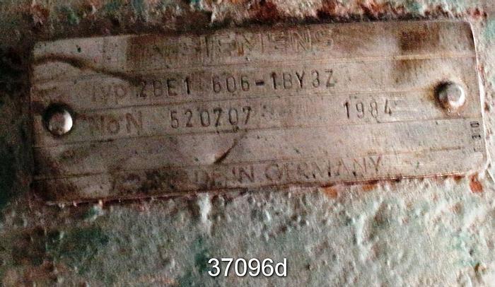 Used Siemens 2BE1606-1BY3Z Vacuum Pump #37096