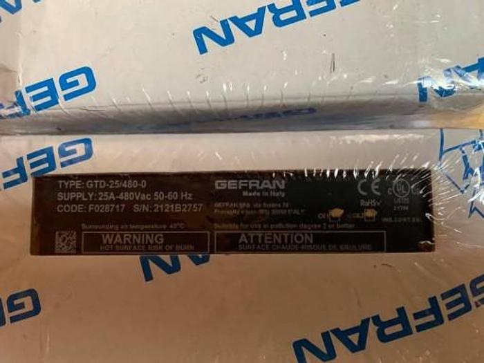Gefran Relay GTS-25/48-A-0 (480V/25A)