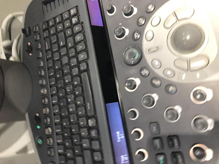 Used Siemens Acuson S1000 Ultraschallsystem mit 5 Sonden, Mitsubishi Drucker P95