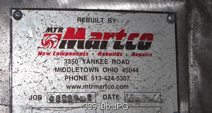 Refurbished Black Clawson Float Purger Housing #33910