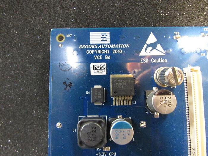 Used BROOKS AUTOMATION PCB ASSY 170724