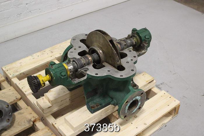 Used Allis Chalmers 3x4x15 Split Case Pump, 500 Gpm, 100 Tdh #37385