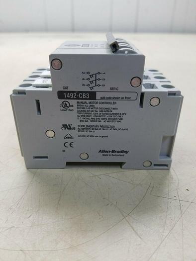 Used ALLEN-BRADLEY 1492-CB3 H 030 SER.C