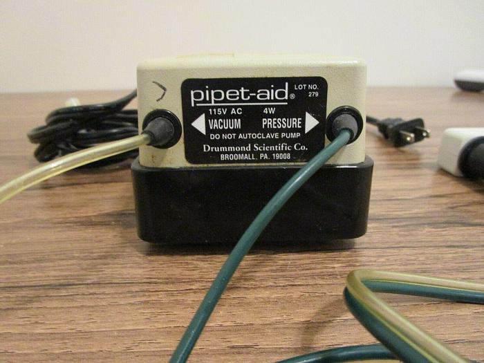 Used Drummond Scientific Pipet-aid Vacuum Pressure Pump