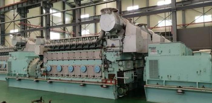1.98 MW 2013 New MAN 9L21/31 HFO Generator Sets