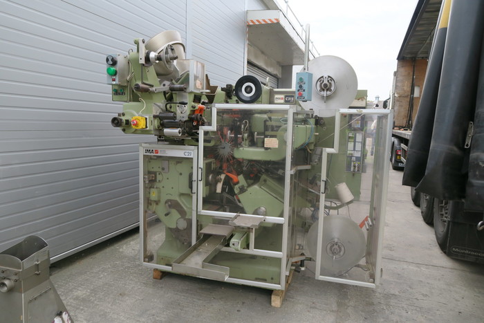 Used (2) IMA C21 TEABAG MACHINES