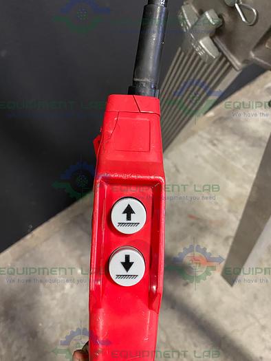 Used Vestil AHA-2-8-12 Aluminum Gantry Crane w/ Coffing JLC Hoist & CBTG Trolley