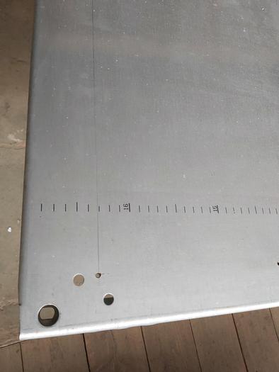 Gebraucht Montagewand für Schaltschrank 80 x 180cm SE 5831.000 Rittal, 699x1696x3mm, St verz, gebraucht