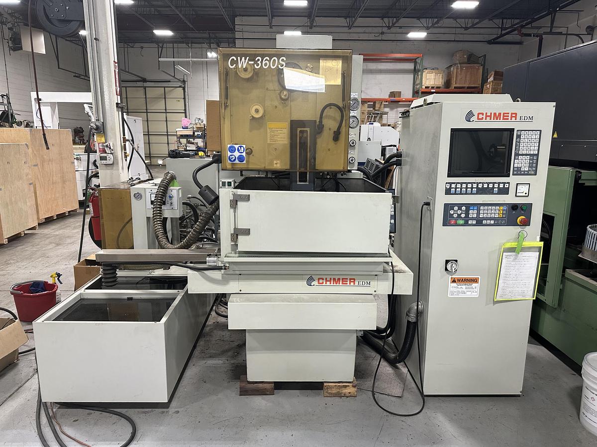 Used CHMER CW360S Wire EDM