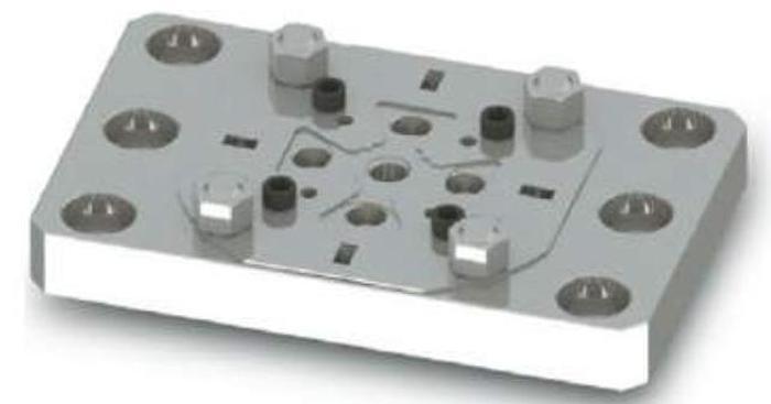 150x92 Flat Stainless Steel Holder