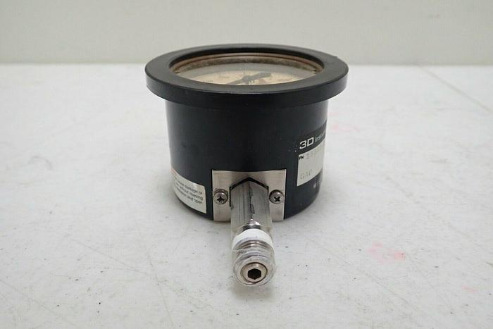 Used 3D Instruments 25502-27B11 0-500 PSI Pressure Gauge