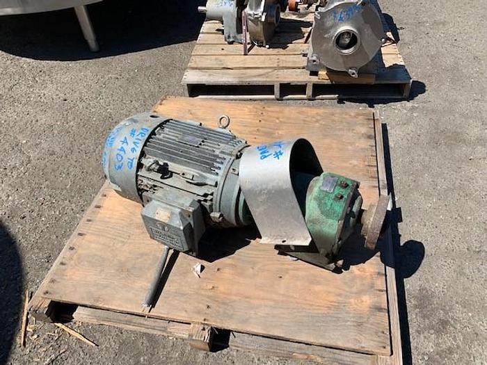 Used Waukesha Model 220 Positive Displacement Pump