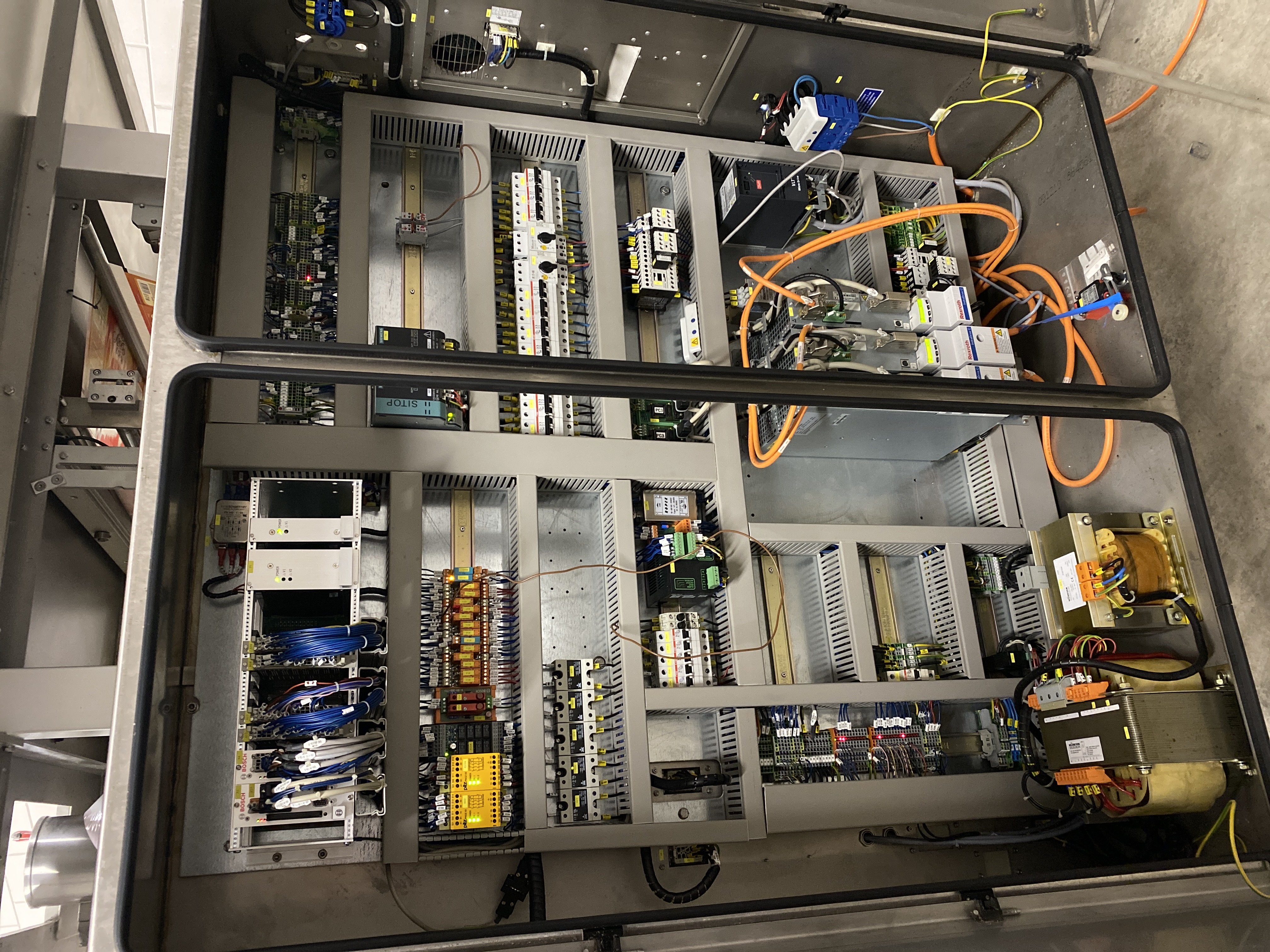 Used Bosch vertical bagger RVE 3615 LS