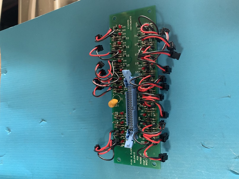 Used Vickers Instruments Solenoid PCB PER8B00C