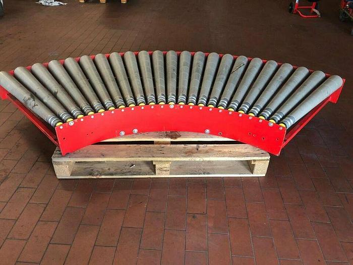 Gebraucht BUDDE Rollenbahn Kurve 90°