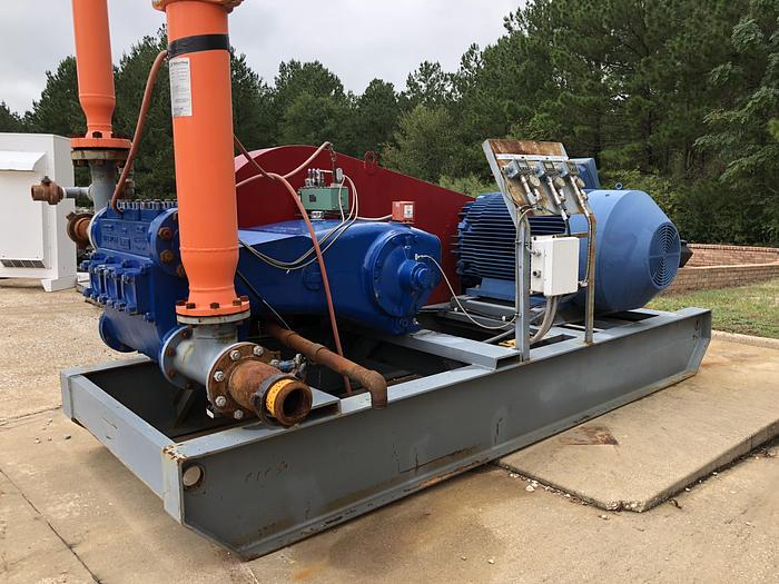 Used NOV 308T Triplex 350hp electric pump