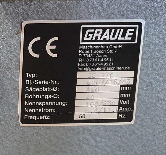 Used 2007 Graule ZS 170