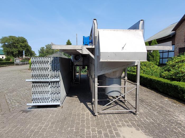 Used Fluidyzacyjny 2-taśmowy tunel zamrażalniczy - wykonanie nierdzewne