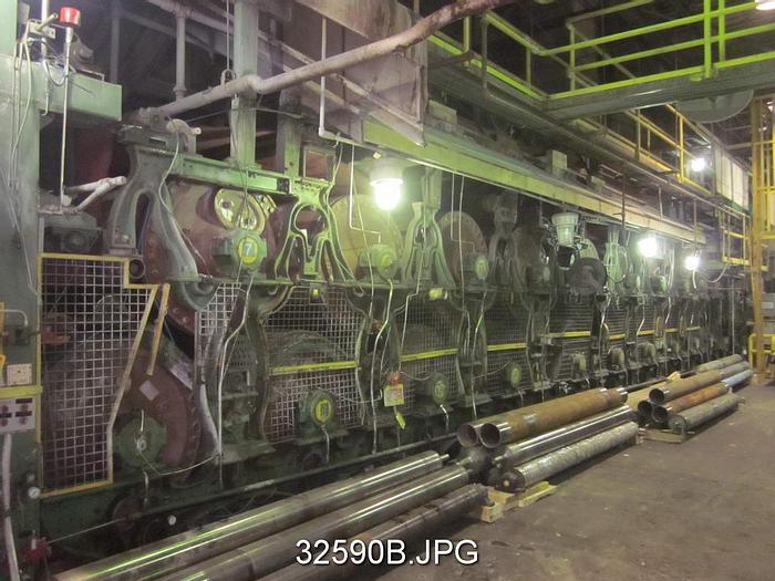 Used Manchester Complete Fourdrinier Paper Machine, 119" Wire Width #32590