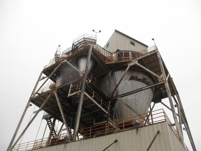 Used Dryer, Spray, 30', S/st, Fluid Bed, Evaporator, Plant #C741565